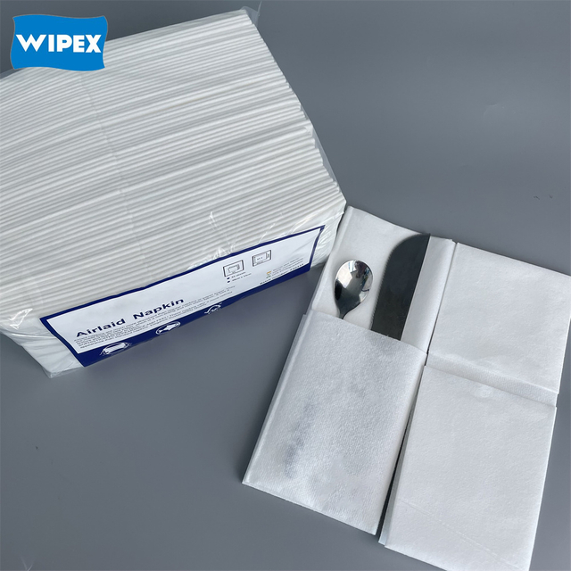 Eco-friendly Cloth-Like Disposable  Airlaid Dinner Paper Napkins