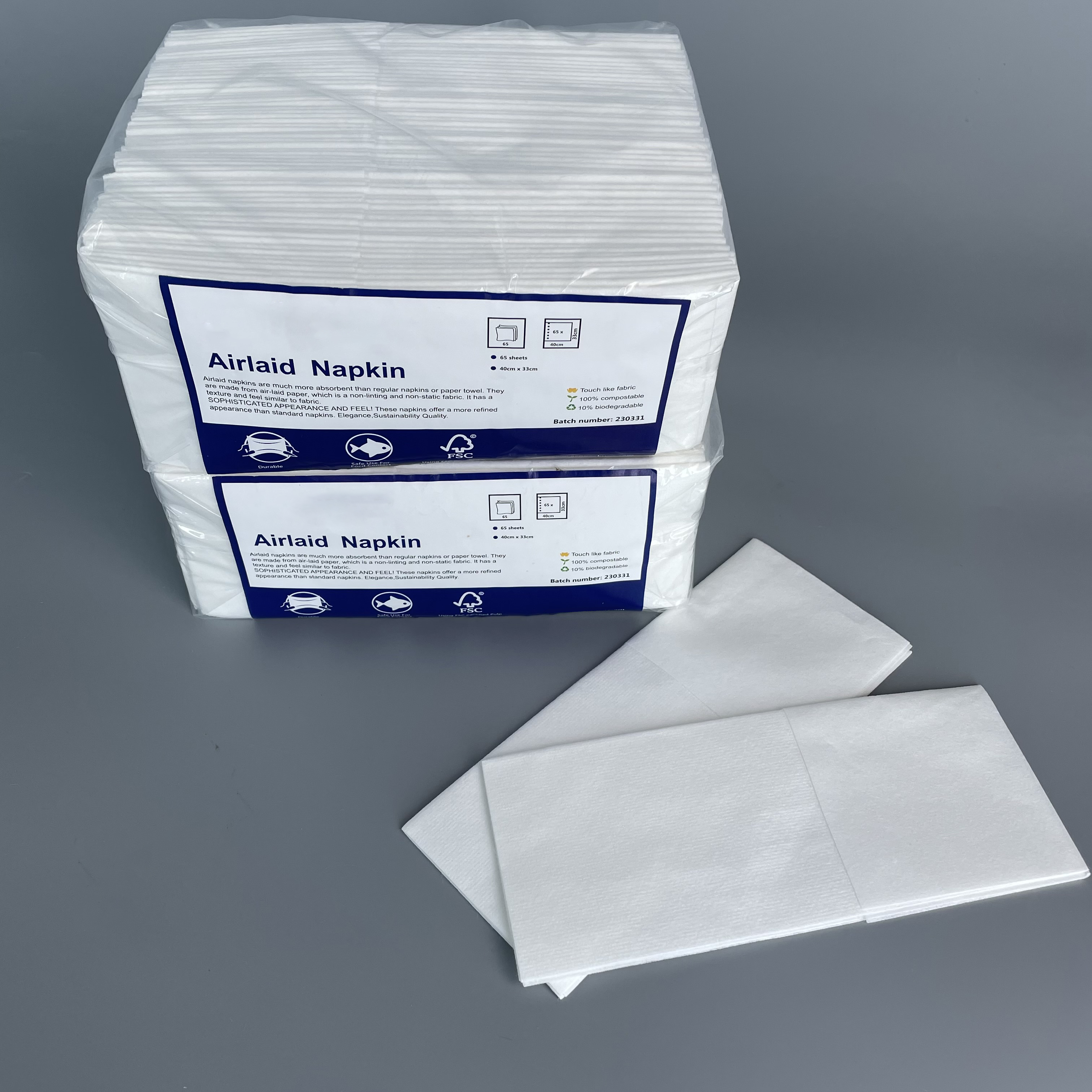 Biodegradable Disposable Airlaid Napkin