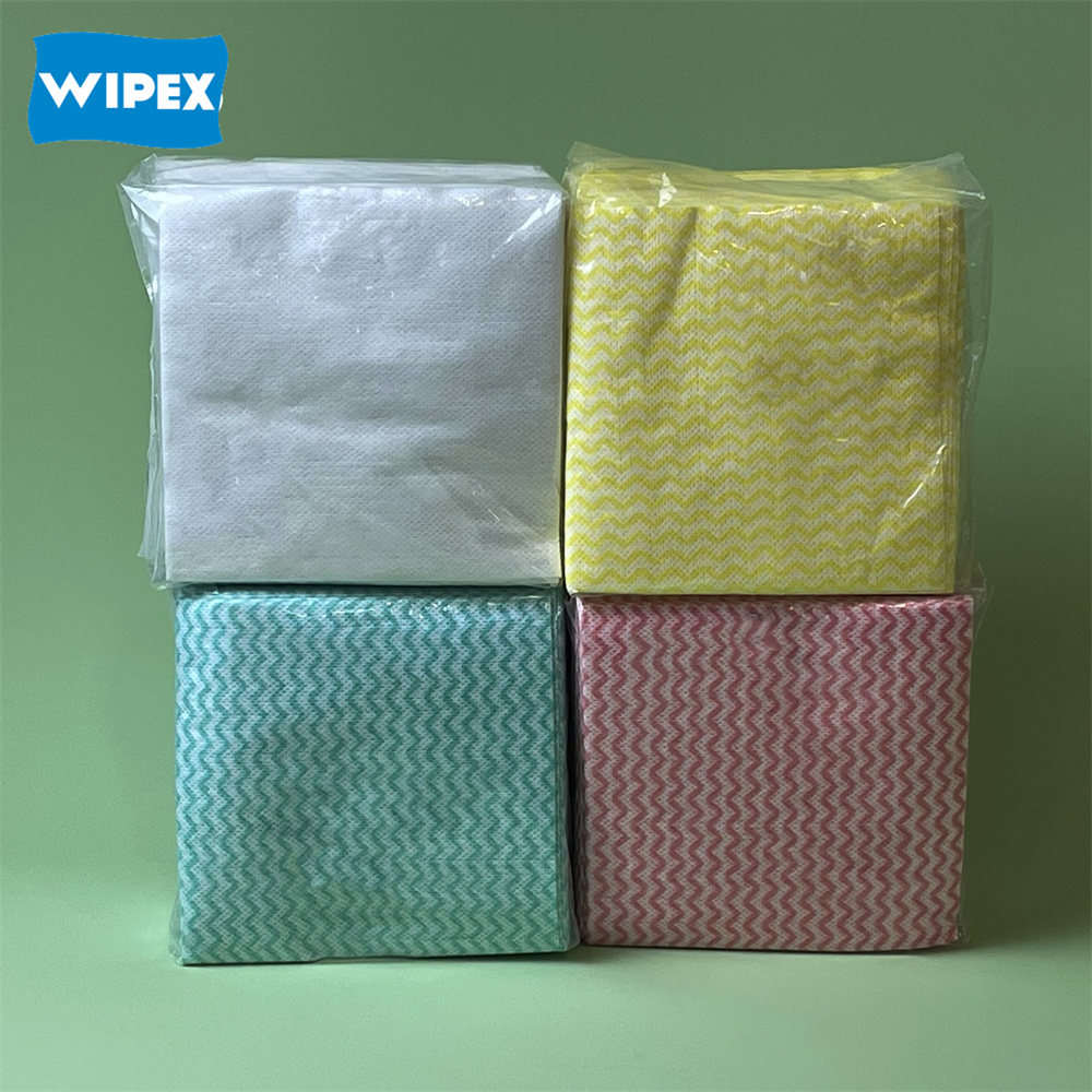 Reusable Durable Multipurpose Spunlace Nowoven Household Cleaning Wipes
