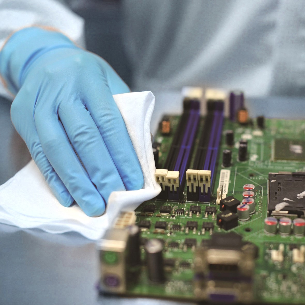 Lint Free 100% Woodpulp Cleanroom Wipes