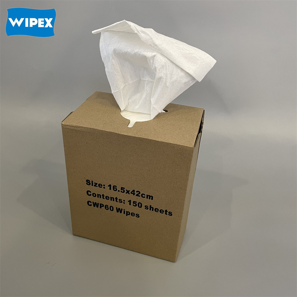 Oil & Grease High Absorbency Cleaning Wipes for Machine Shop