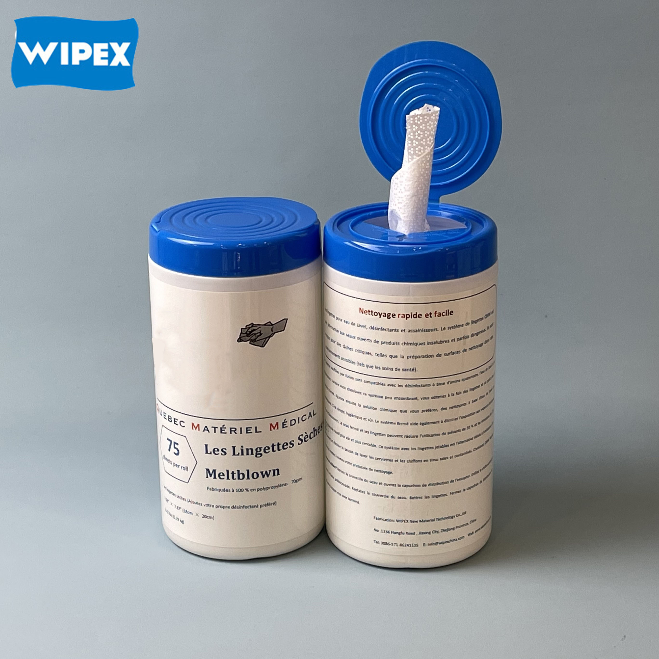 Disposable Meltblown Soft and Dry Medical Cleaning Wipes and Cloth