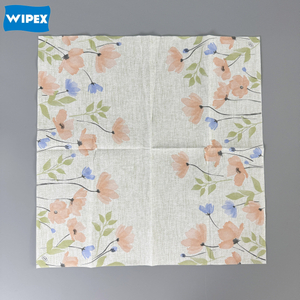 Custom  Absorbent Disposable Ultra-soft Airlaid Paper Dinner Napkins