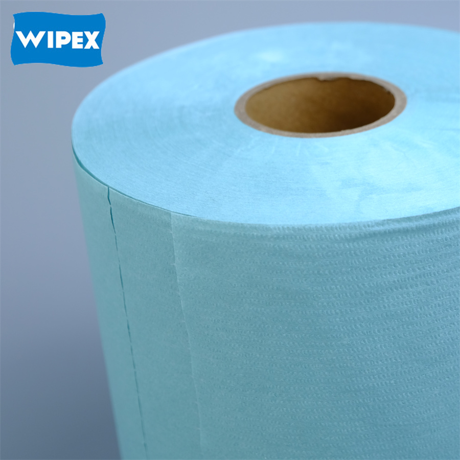Multi-Use Disposable Industrial Wipes Durable Spunlace Nonwoven Cleaning Cloths