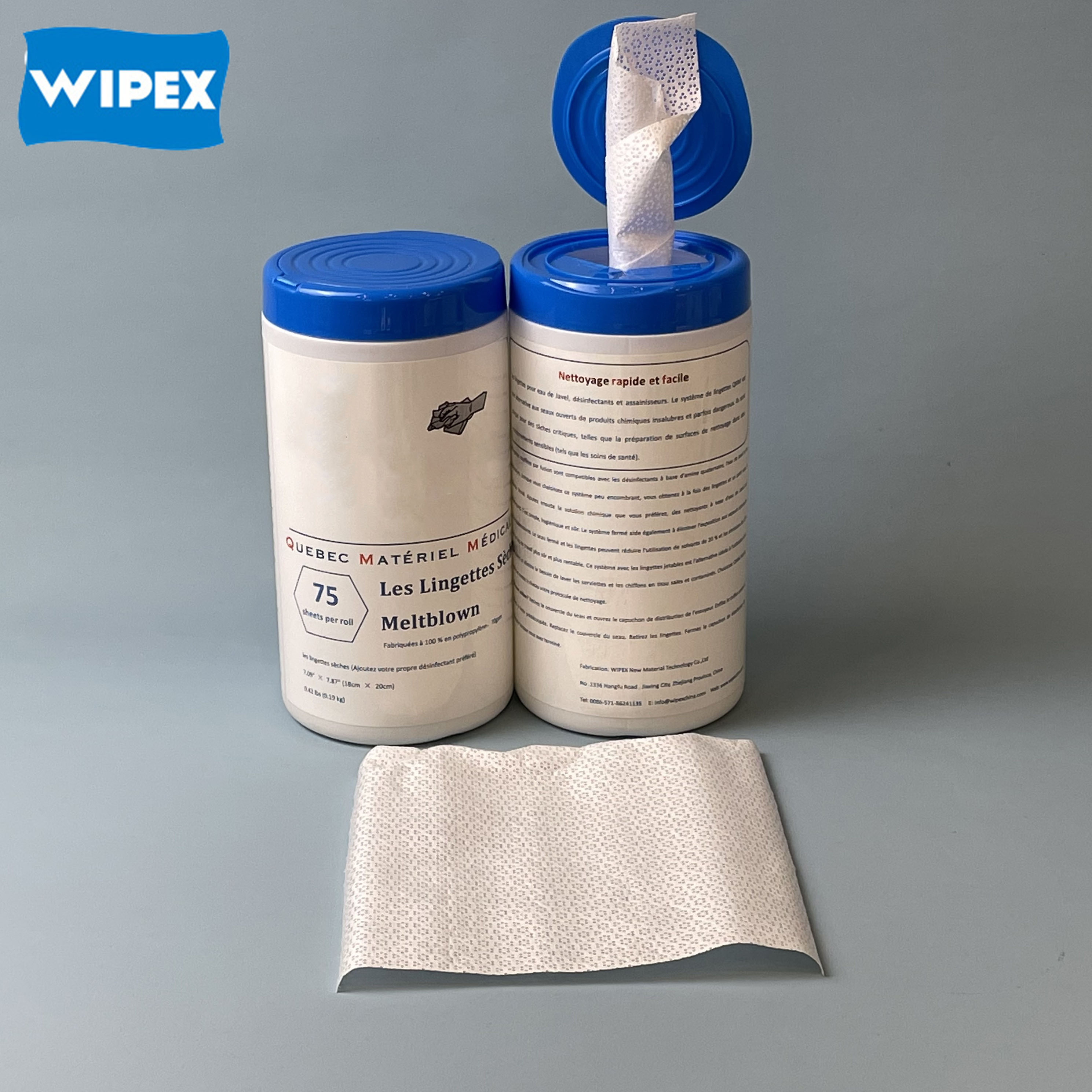 Disposable Meltblown Soft and Dry Medical Cleaning Wipes and Cloth