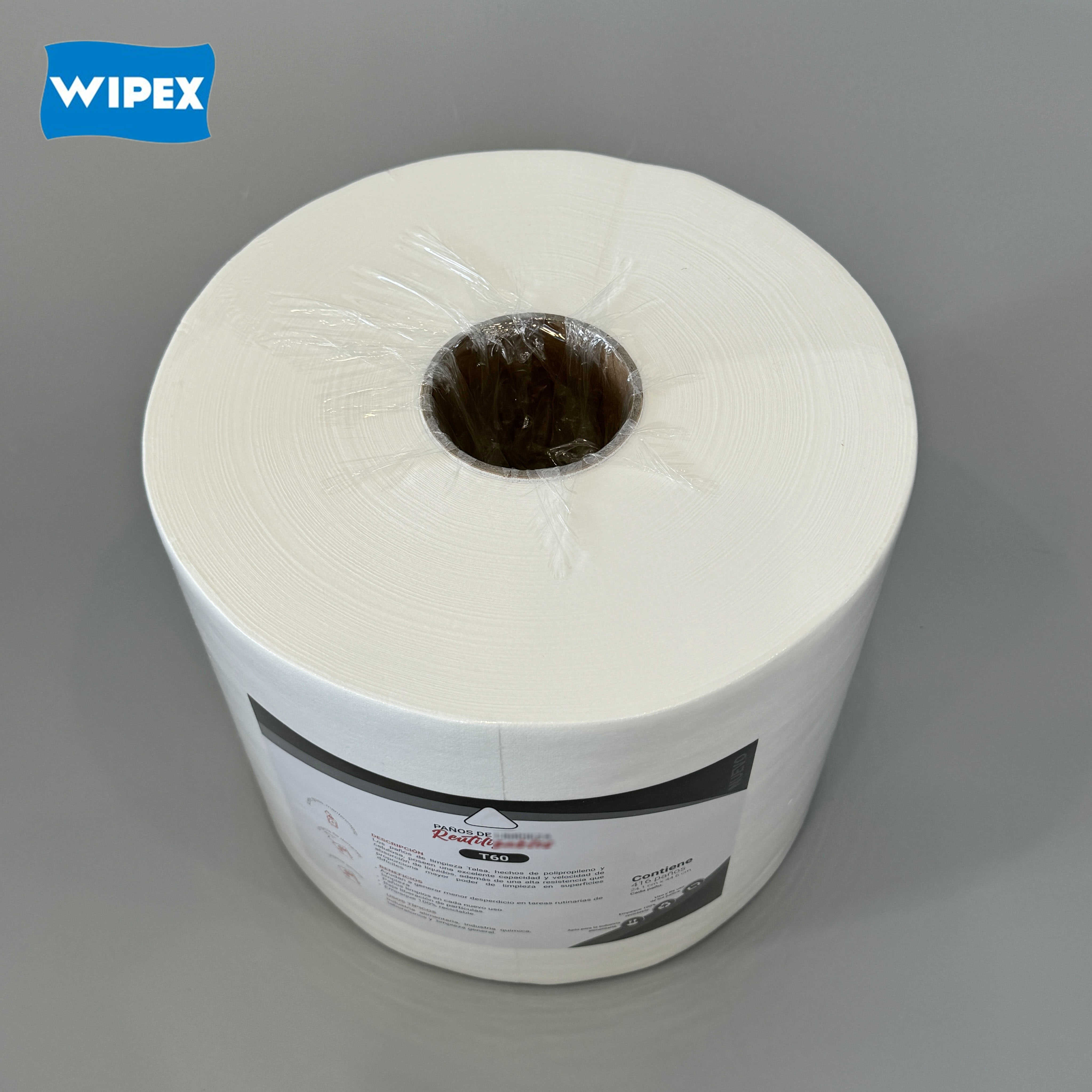 Reusable PP woodpulp Industrial Cleaning Wipes Roll