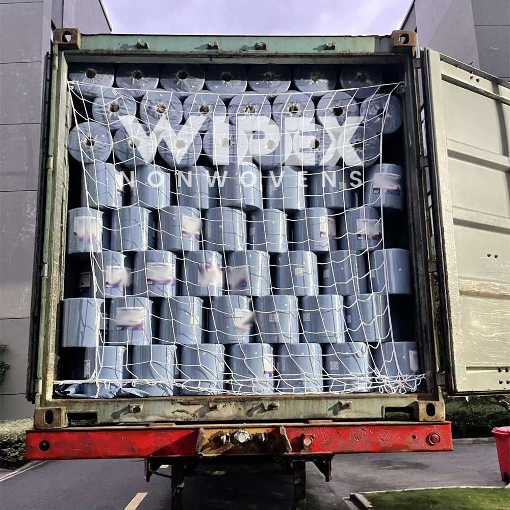 High-Performance Disposable Industrial Wipes Absorbent & Lint-Free Spunlace Fabric