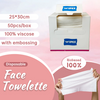 Disposable Lint-free Skin-friendly Non-woven Fabric Facial Cleaning Towels for Travel
