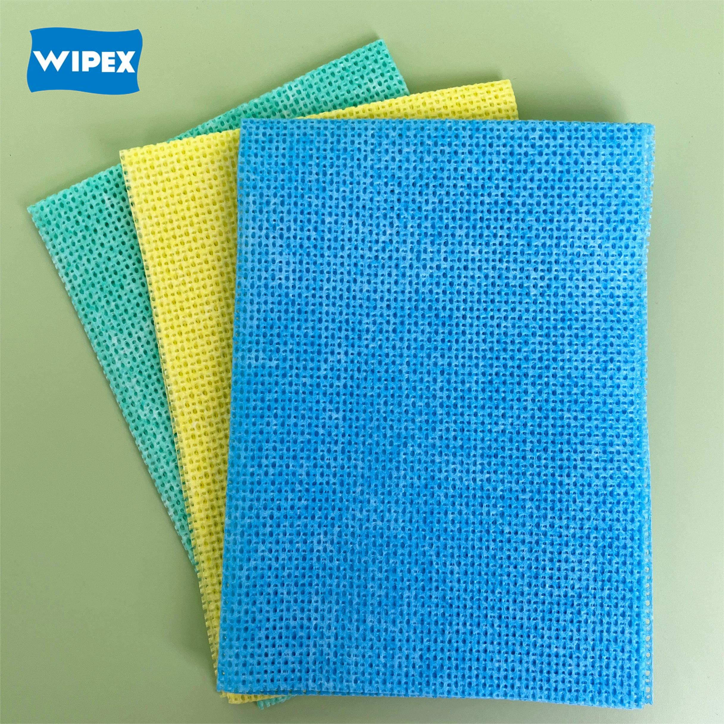 Durable Colored Multipurpose Nonwoven Cleaning Wipes Food Contact Wipes