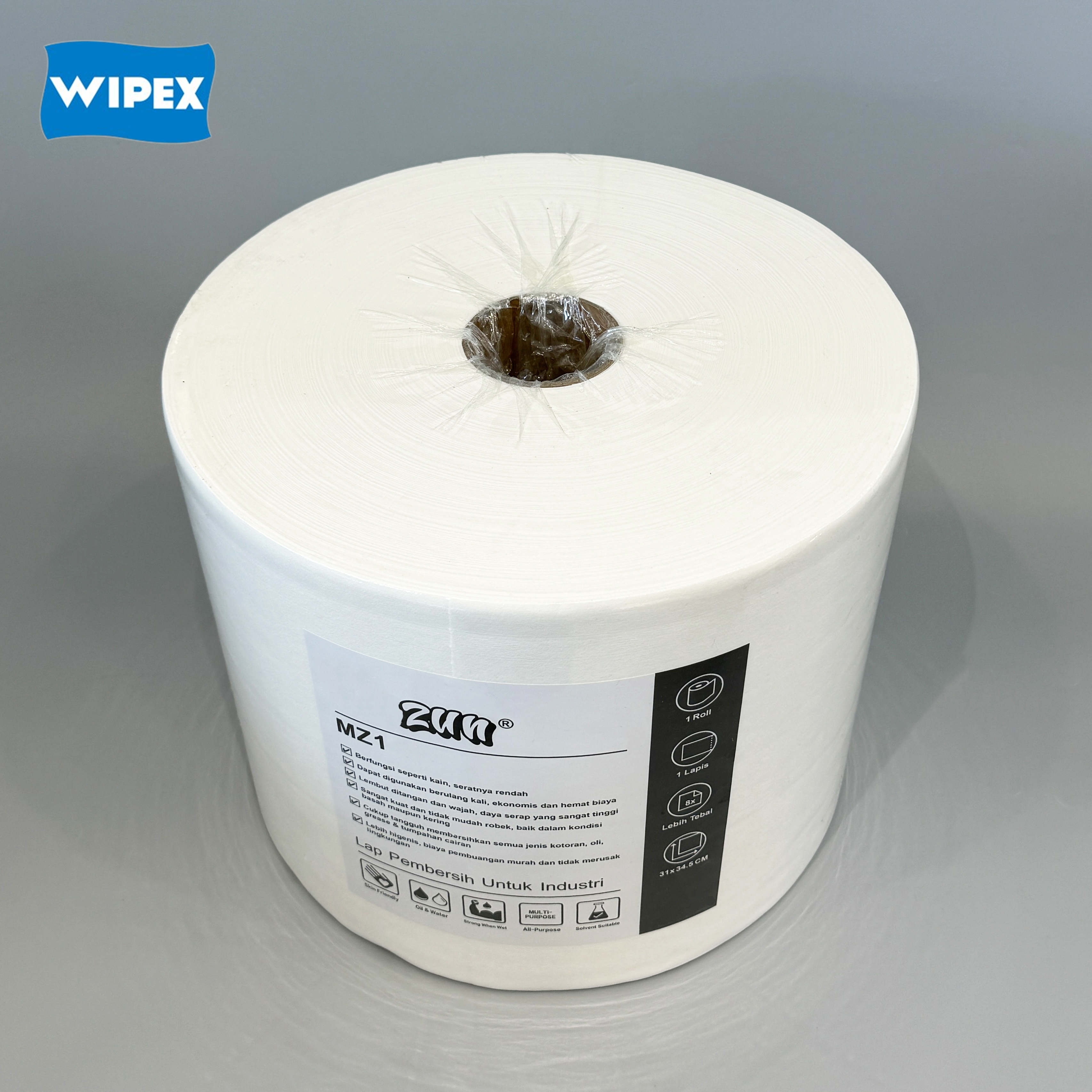 Reinforced Nonwoven Abrasion Chemical Resistant Heavy-Duty Wipers