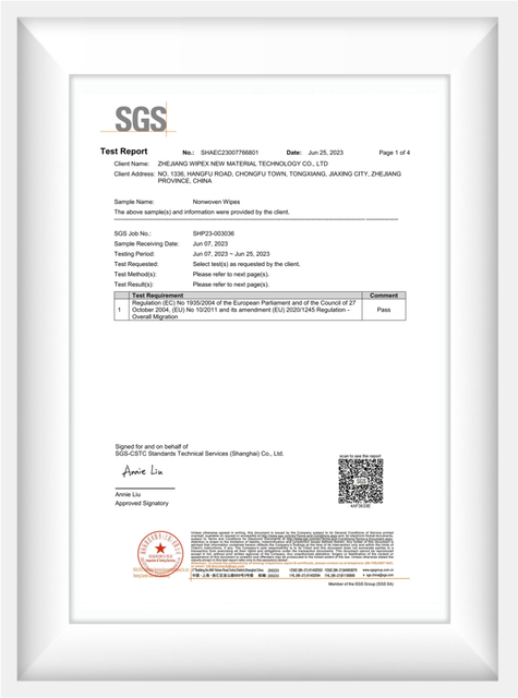 SGS tested industrial wipes and nonwoven wipes for professional cleaning