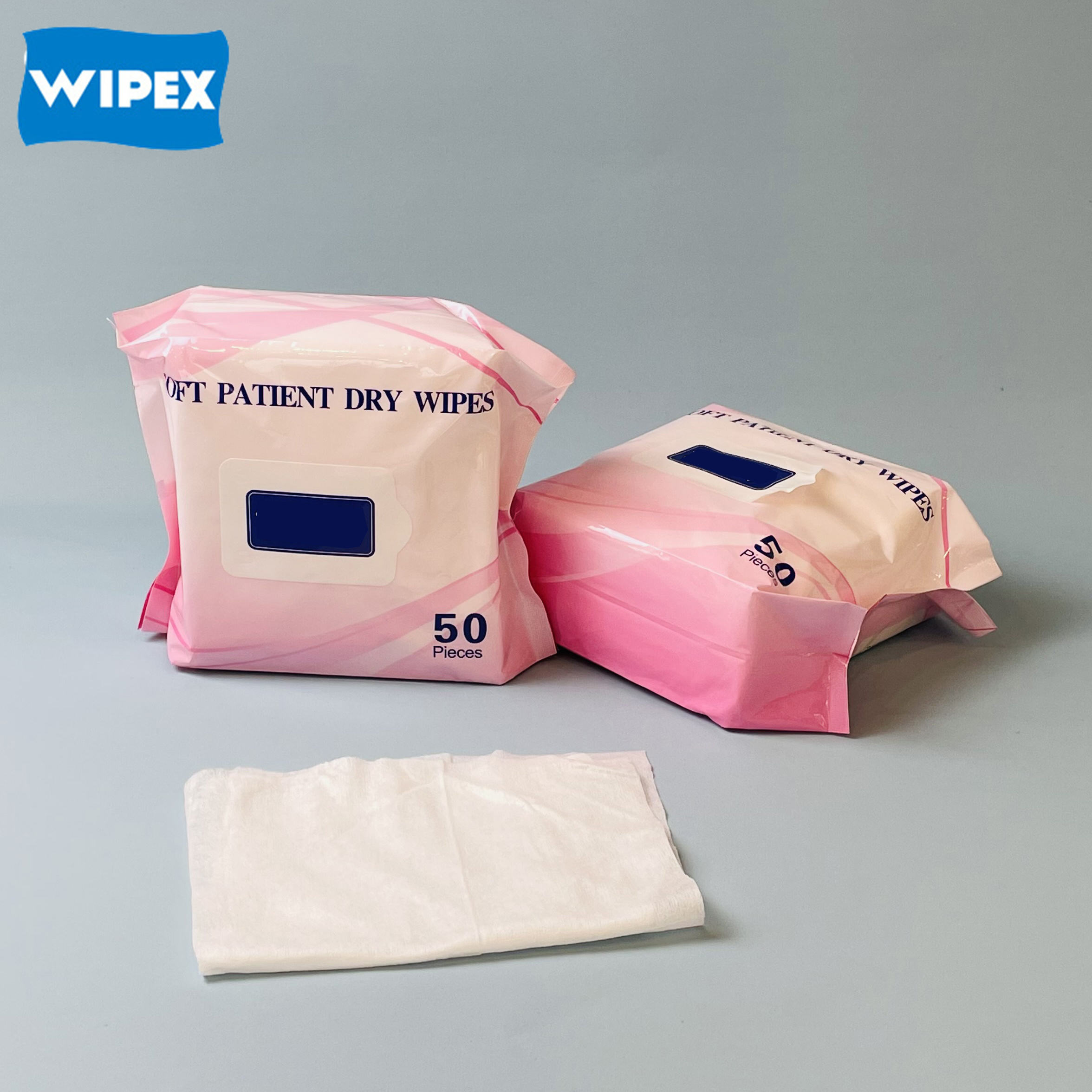 Soft Nonwoven medical Dry Cleaning Wipe Patient Dry Wipes for Hospital