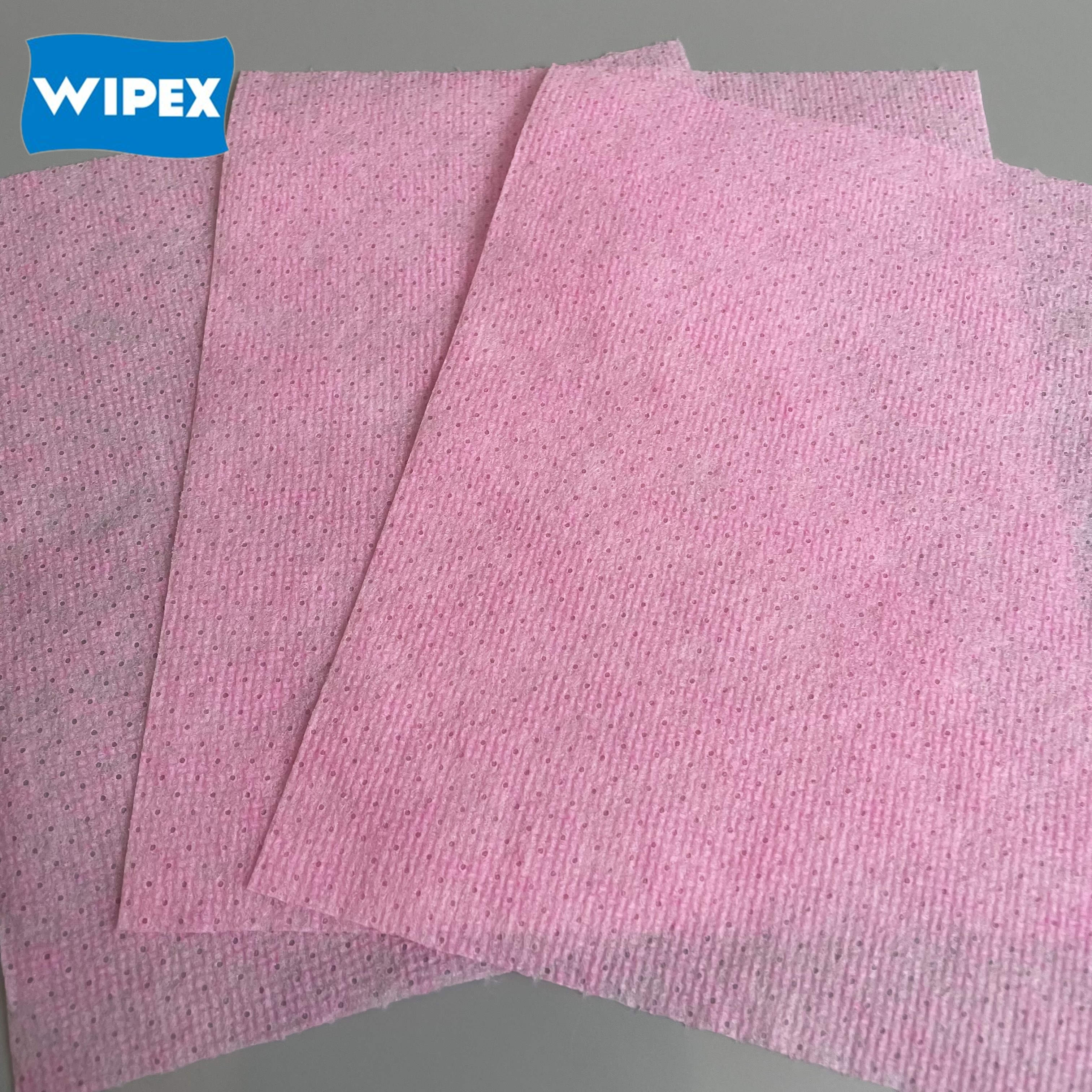 Disposable Non-Woven Loofah Scrub Kitchen Cloth 100% PP Pot Wash Cloth