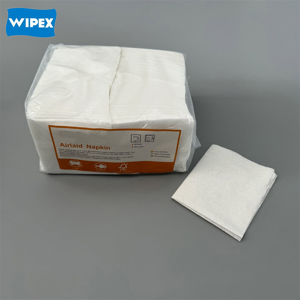 Disposable Linen-Feel Absorbent Airlaid Napkins