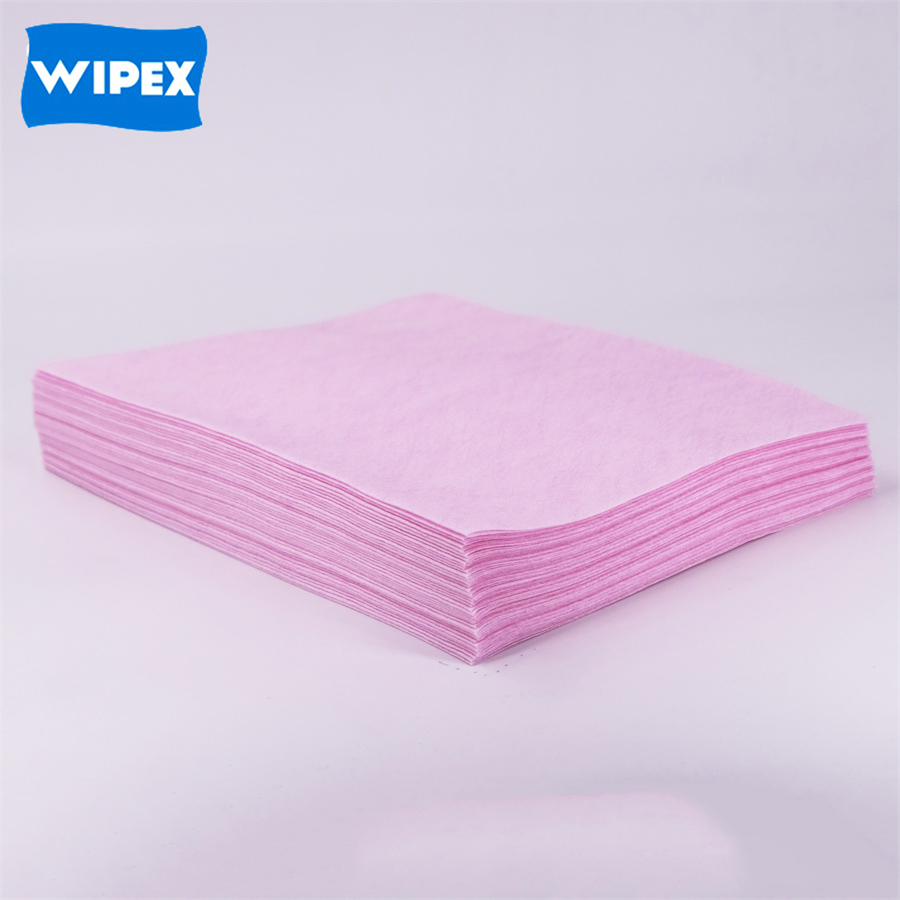 Disposable Non-Woven 100% Microfiber Cleaning Colth Multipurpose Wipes