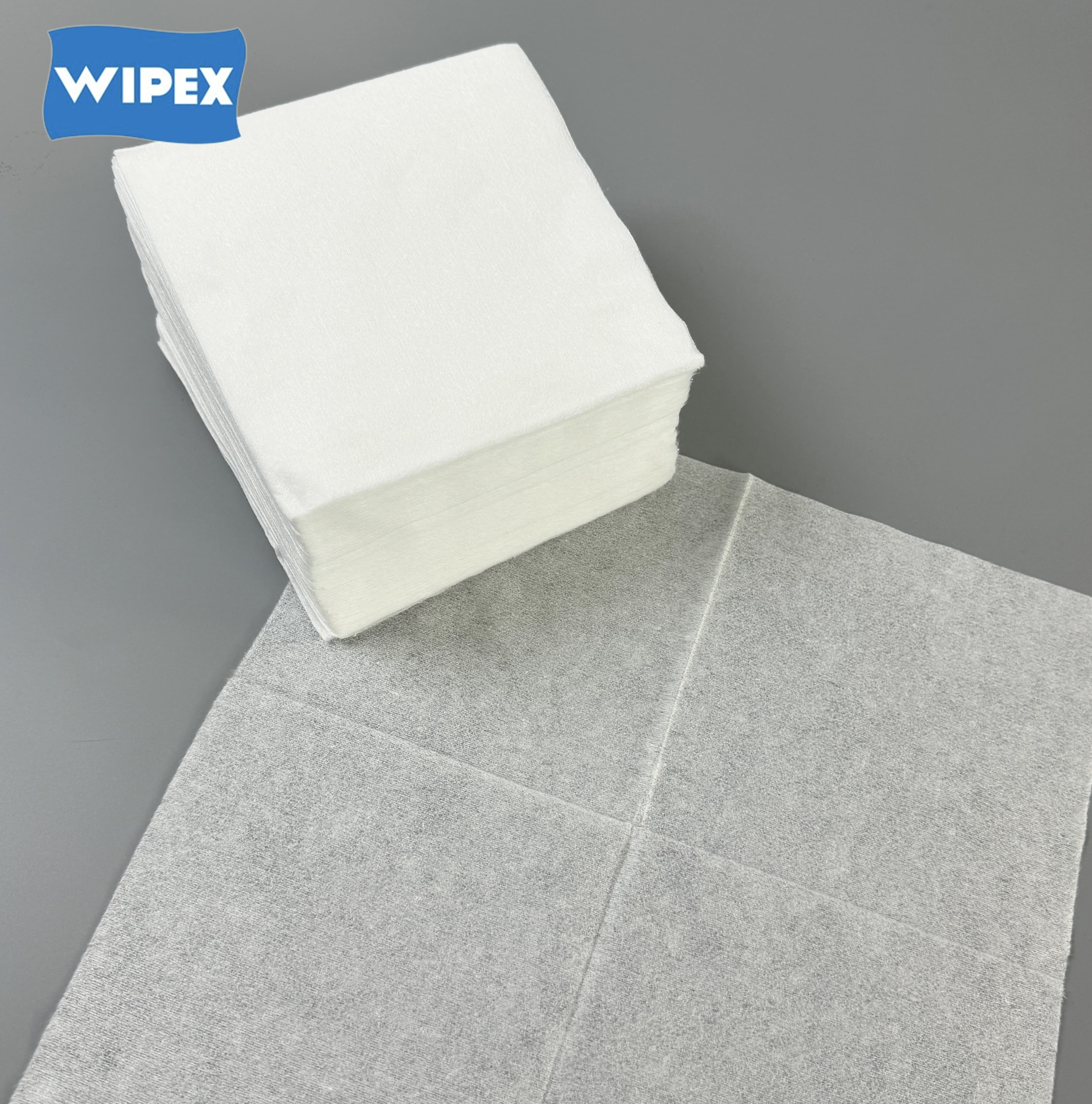 Disposable Spunlace Nonwoven Skin-friendly Patient Cleaning Medical Dry Wipes