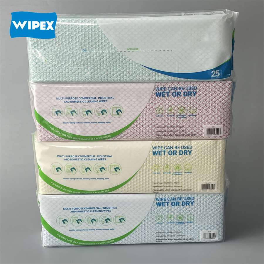 Multi-Purpose Heavy Duty Durable Household Cleaning Kitchen Towels Nonwoven Reusable Superior Absorbency Foodservice Wipes