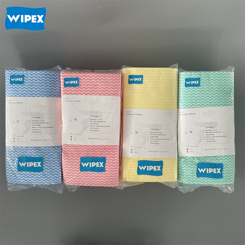 Exta-strong Absorbent Reusable Multi-purpose Household Cleaning Nonwoven Kitchen Wipes