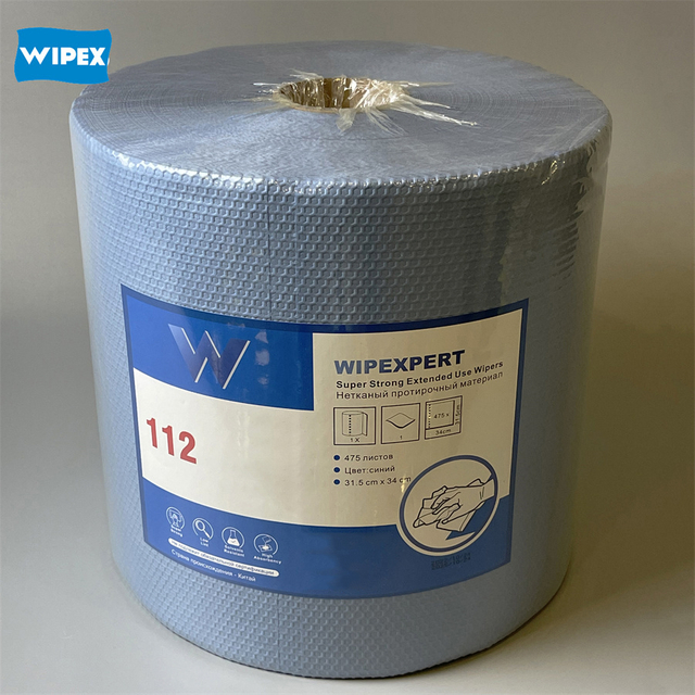 Industrial Heavy-Duty Multipurpose Nonwoven Cleaning Roll