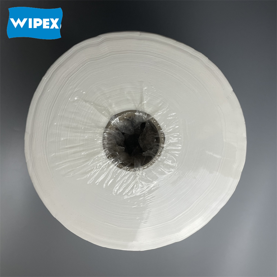Plain Pattern Big Rolls Nowven Clean Wiper Roll