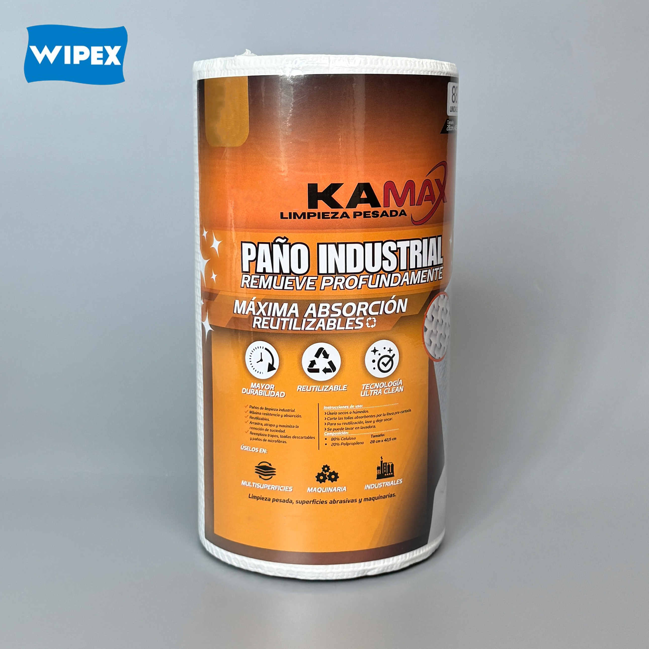 Good Absorption Reusable Heavy Duty Disposable Industrial Workshop Cleaning Rolls