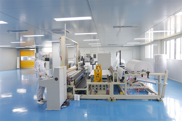 Full production line for industrial wipes and disposable towel OEM