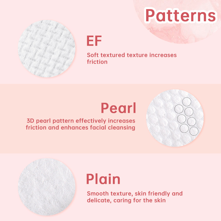 Disposable Lint-free Skin-friendly Non-woven Fabric Facial Cleaning Towels for Travel